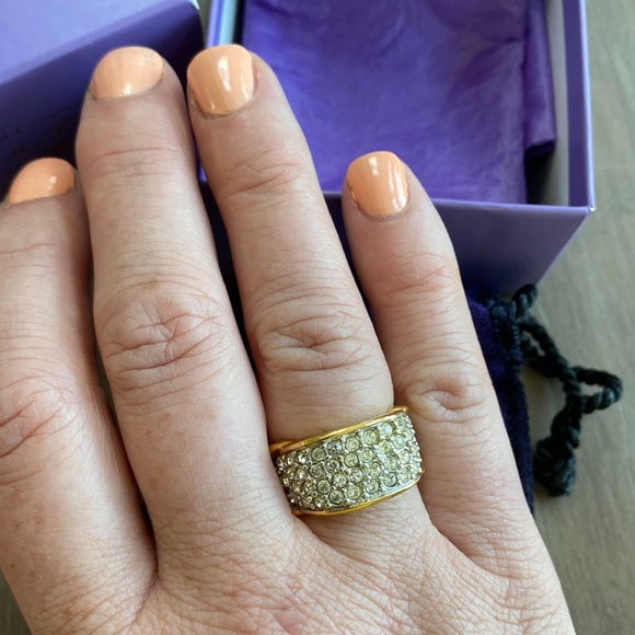 Avon Jewelry - Elizabeth Taylor - Vintage Avon! Brilliance Ring - size 7